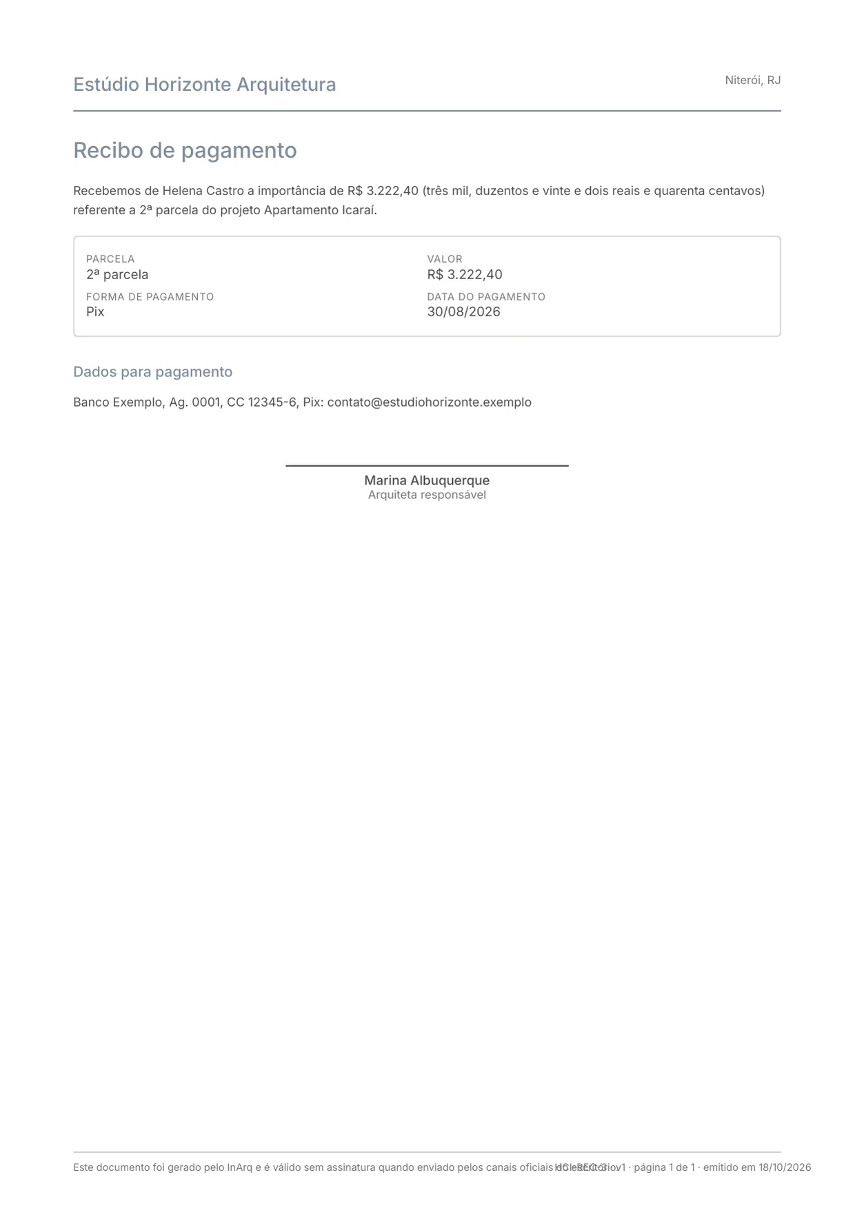 RECIBO